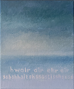 Sea, Oil on board, 254x306, 202-